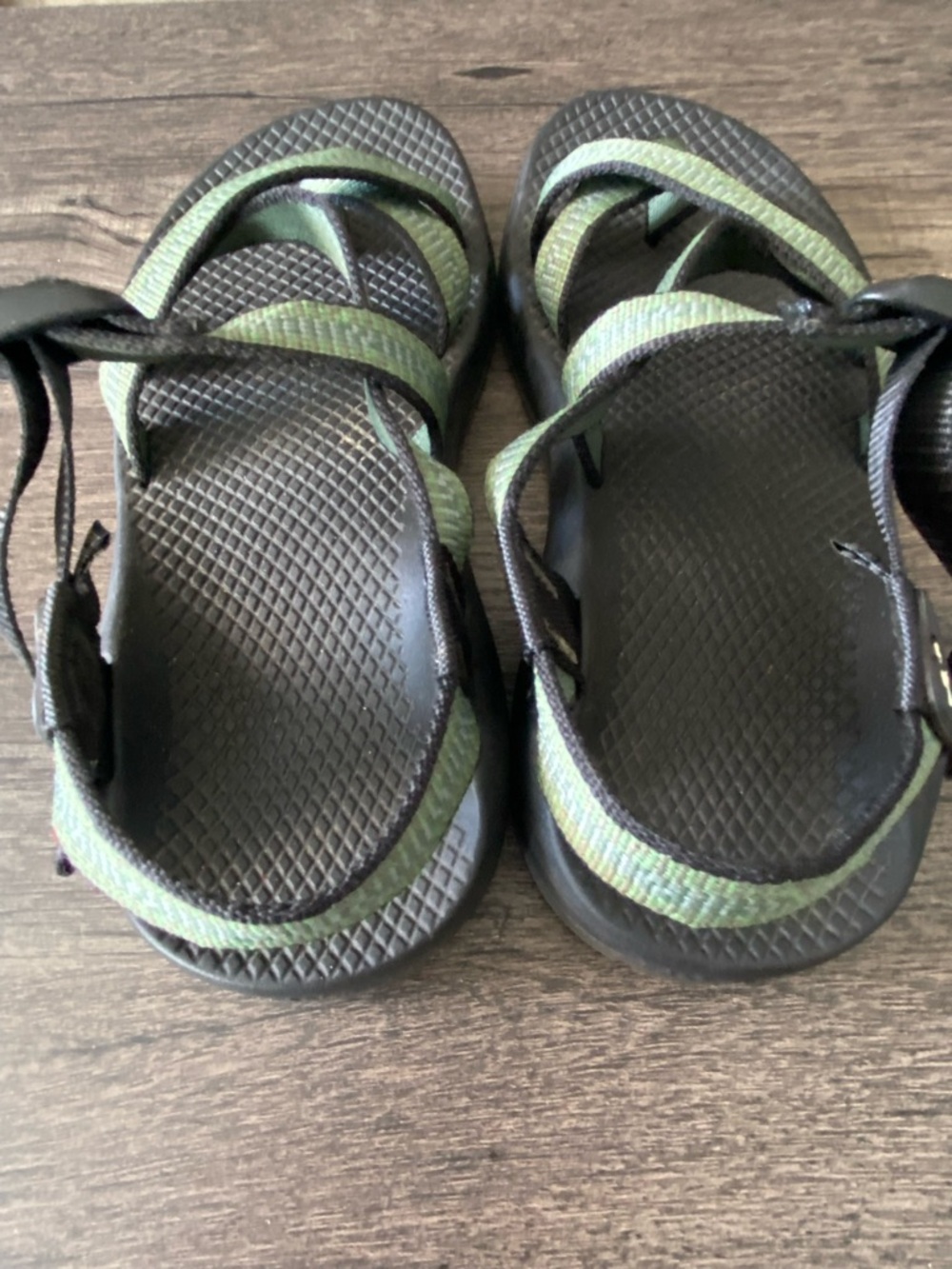 Chaco Strappy Green Summer Hiking Sandals Women’s Size 7 - Picture 6 of 14